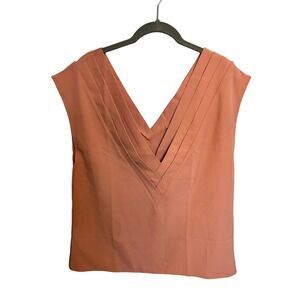 Pink Sleeveless Blouse